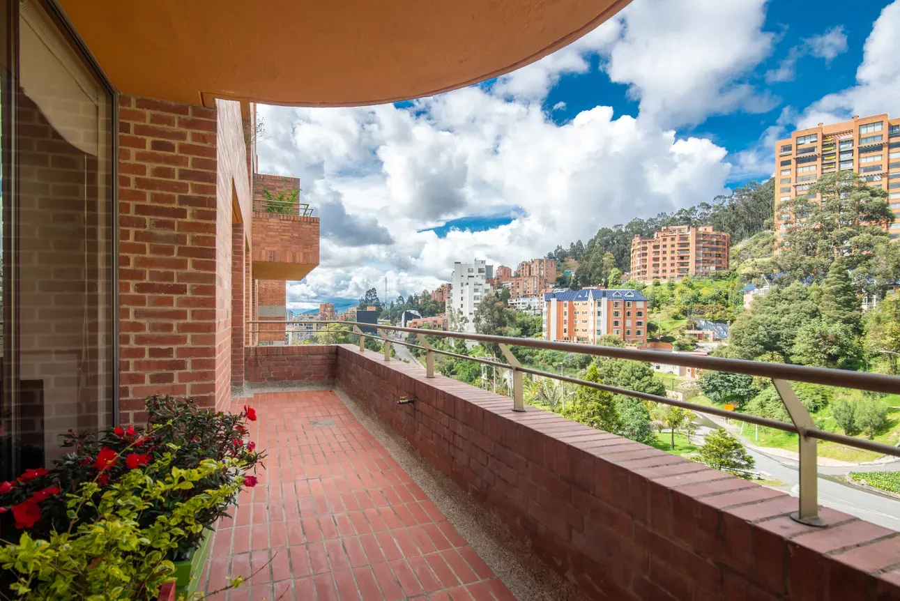 Apartamento con vista en Chapinero Alto